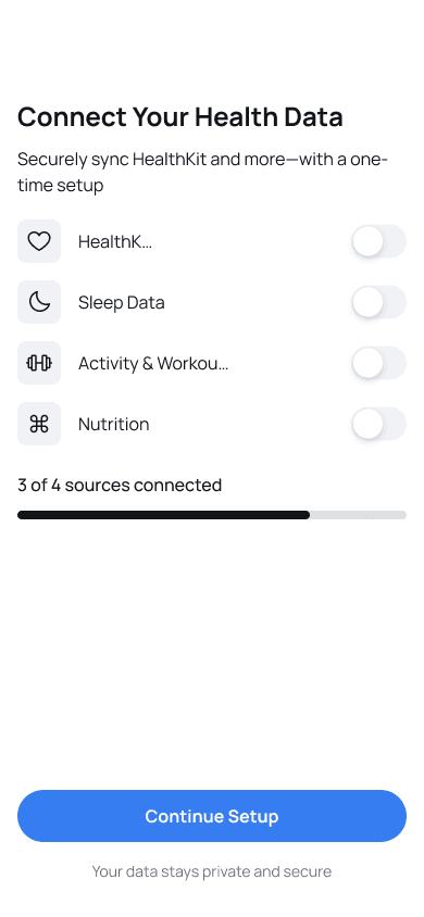 Connect your health data